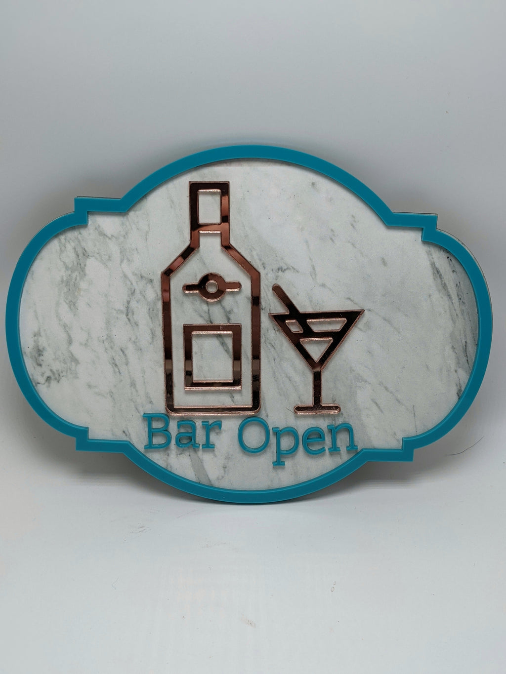 Bar Open Acrylic Sign