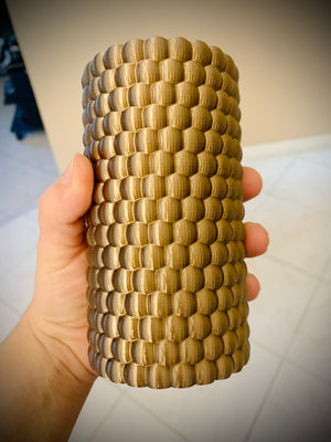 Sphere Textures 3D Printed Vase