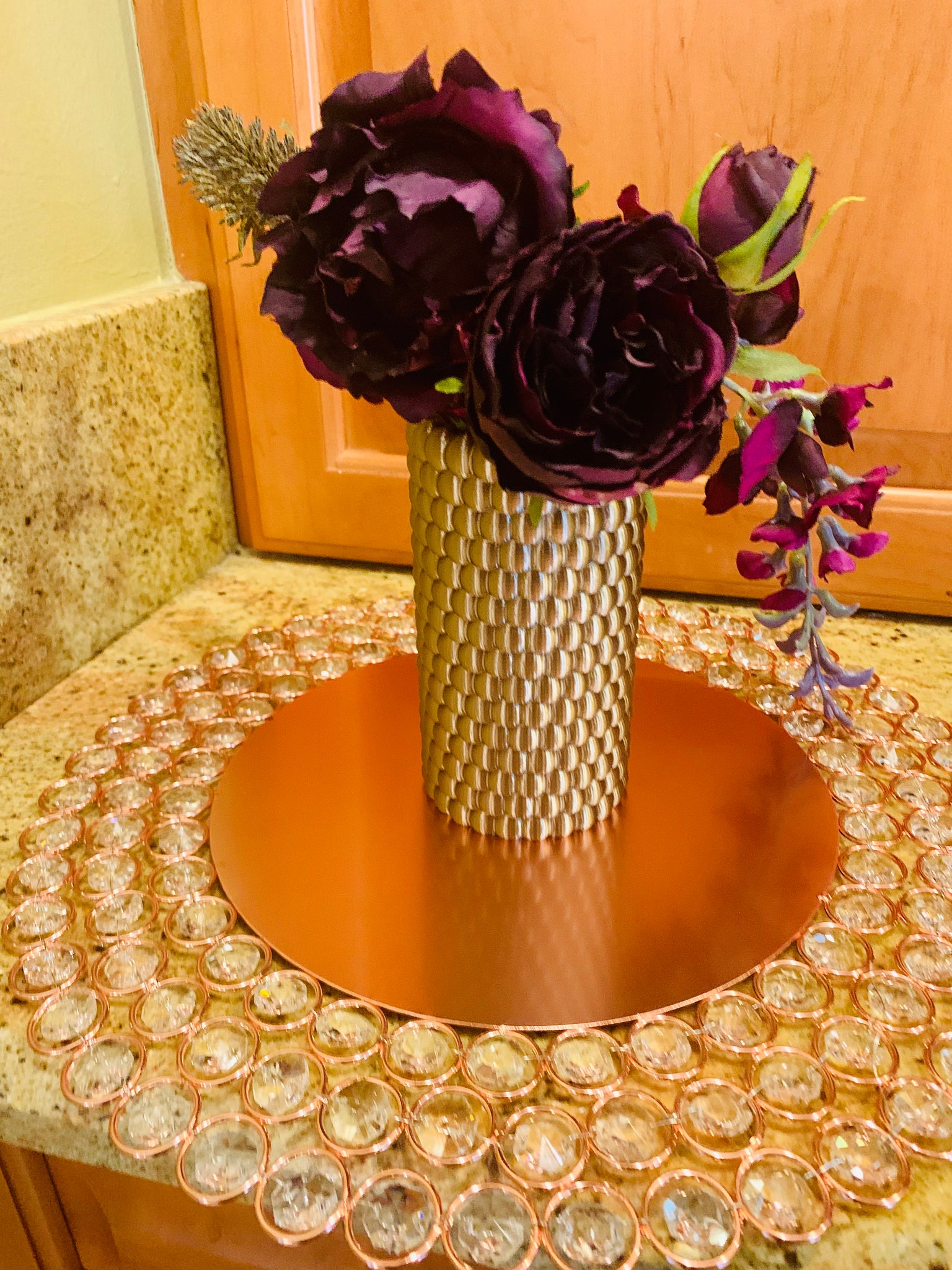 Sphere Textures 3D Printed Vase