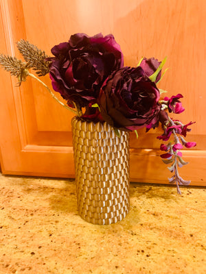 Sphere Textures 3D Printed Vase